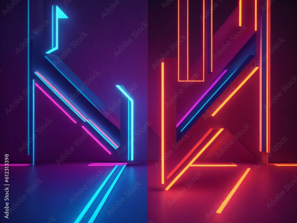 colorful light neon background wallpaper ai generated colorful light neon background wallpaper ai generated