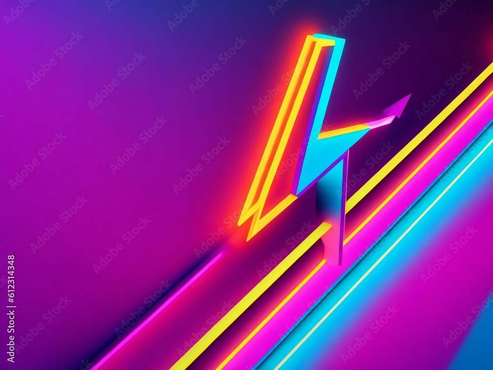 colorful light neon background wallpaper ai generated colorful light neon background wallpaper ai generated