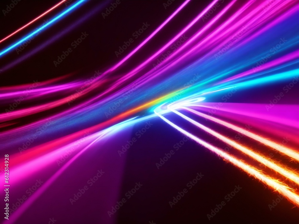 colorful light neon background wallpaper ai generated colorful light neon background wallpaper ai generated