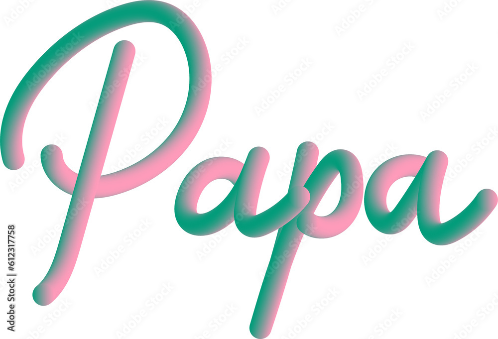 Pink Green 3D Gradient Cursive Father's Day Typography Message
Pink Green 3D Gradient Cursive Father's Day Typography Message