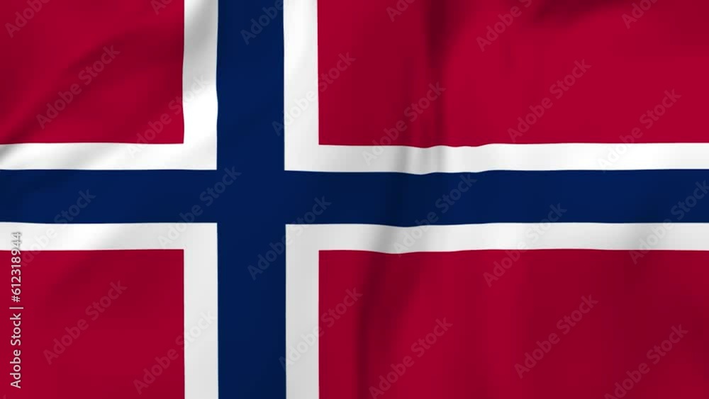Arising map of Norway and waving flag of Norway in background. 4k resolution video. Arising map of Norway and waving flag of Norway in background. 4k resolution video.