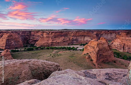 Sunrise over Canyon de Chelly, New Mexico, United States