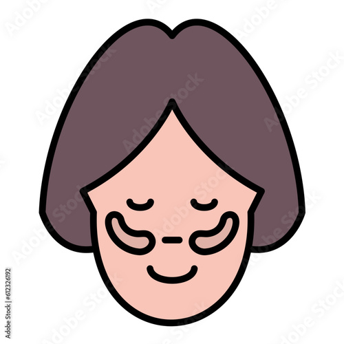 Dark Circles Line Color Icon