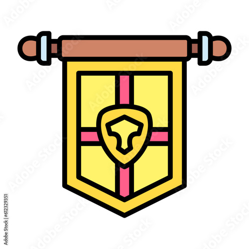 History Banner Line Color Icon