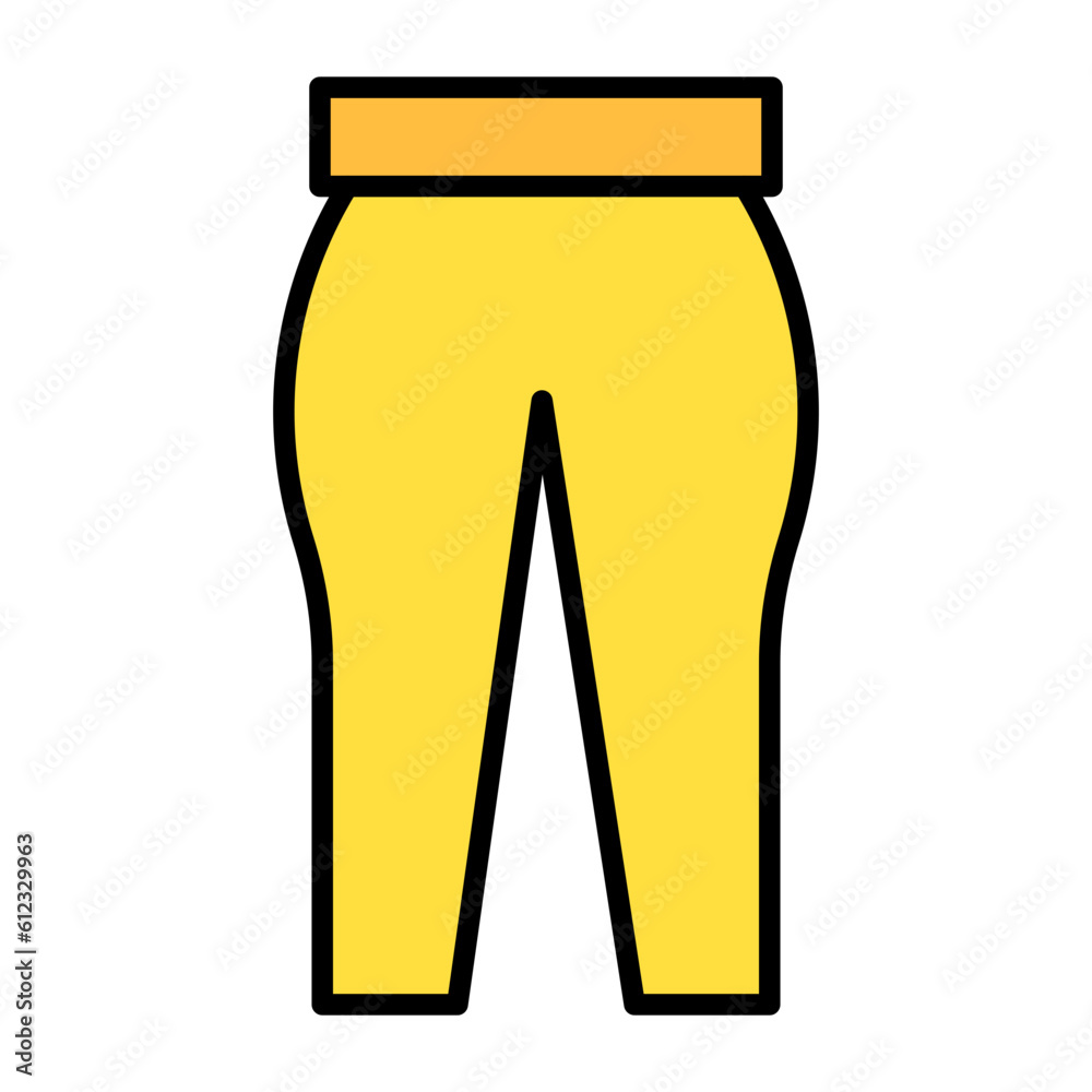 Leggings Line Color Icon Leggings Line Color Icon