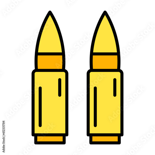 Bullets Line Color Icon