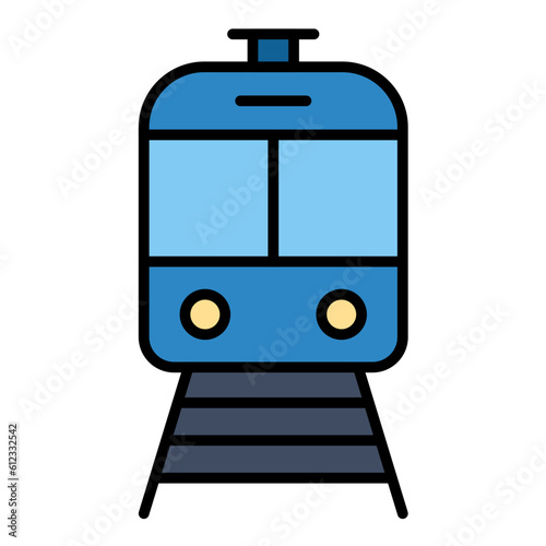 Train Line Color Icon