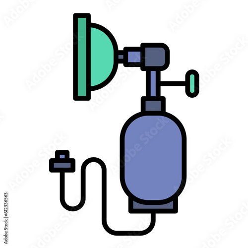 Anesthesia Line Color Icon