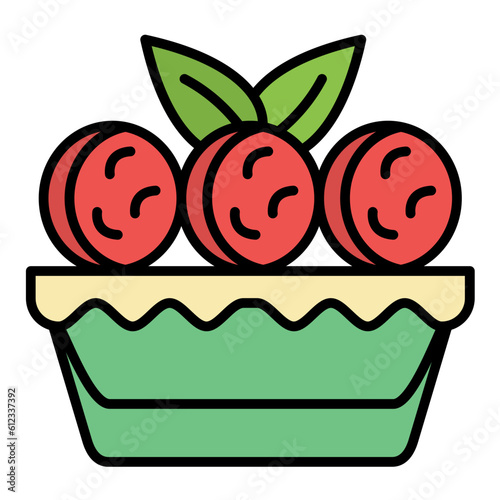 Ratatouille Line Color Icon
