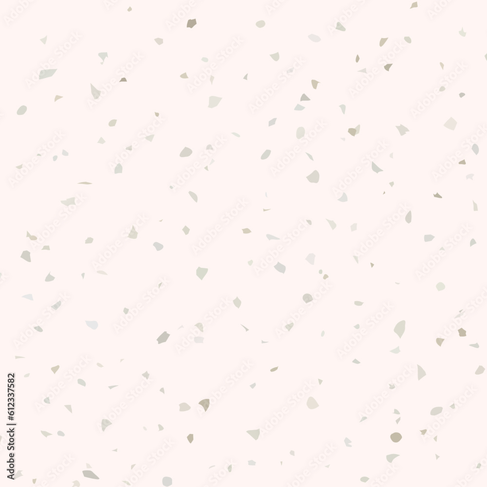 Terrazzo flooring textured surface modern abstract pattern. Vector seamless abstract repeat with chips of marble or granite in soft pastel colors. Terrazzo flooring textured surface modern abstract pattern. Vector seamless abstract repeat with chips of marble or granite in soft pastel colors.