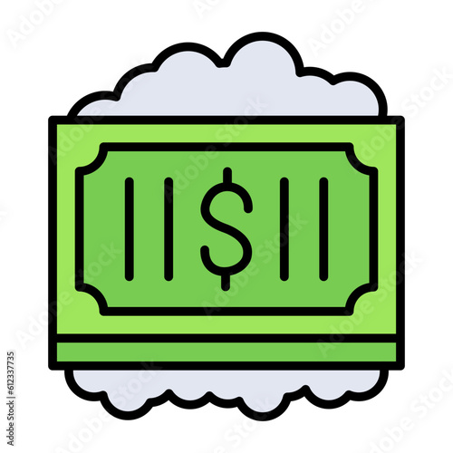 Money Laundering Line Color Icon