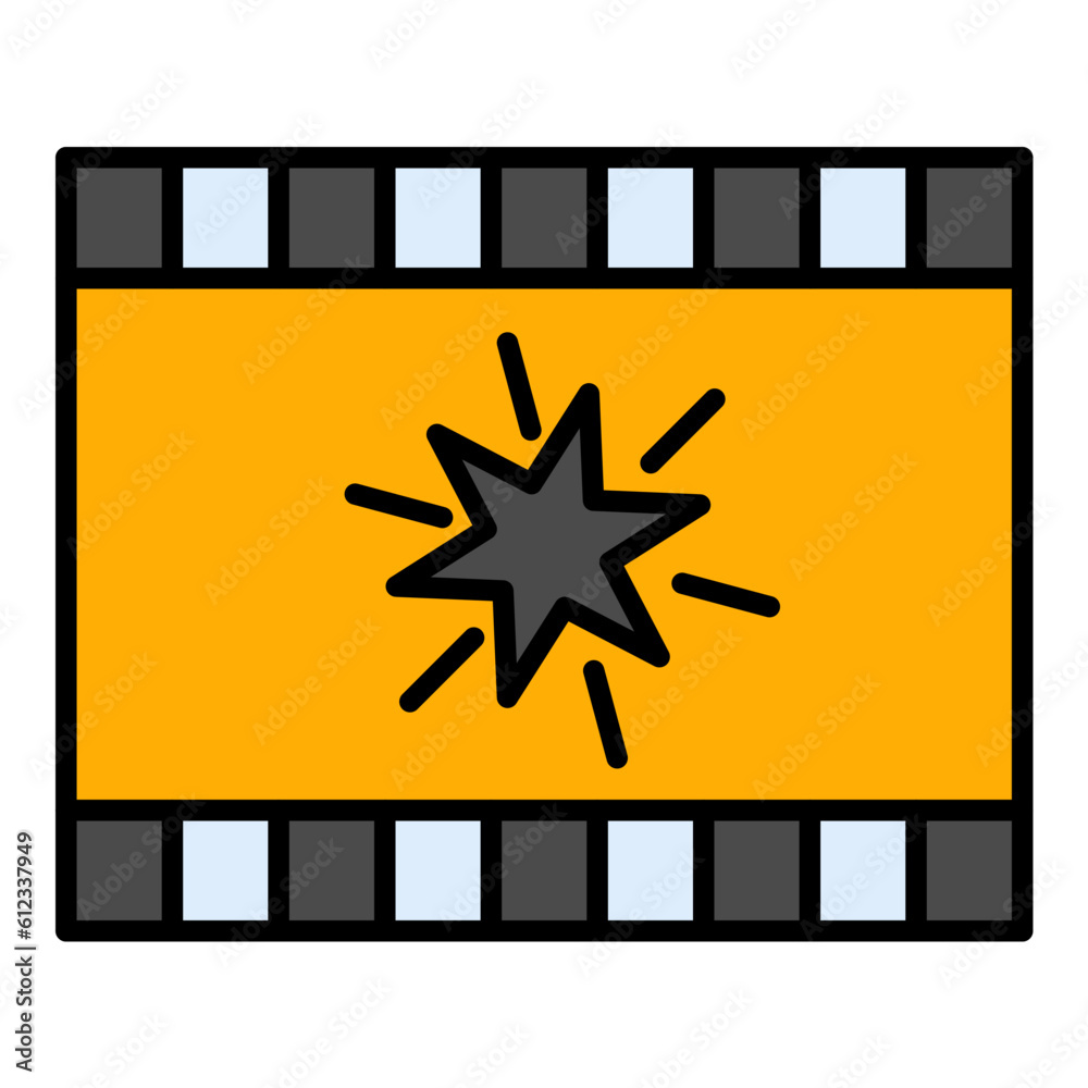 Fototapeta premium Special Effects Line Color Icon