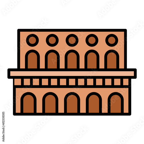 Aqueduct Line Color Icon