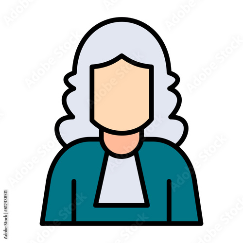 Judge Line Color Icon