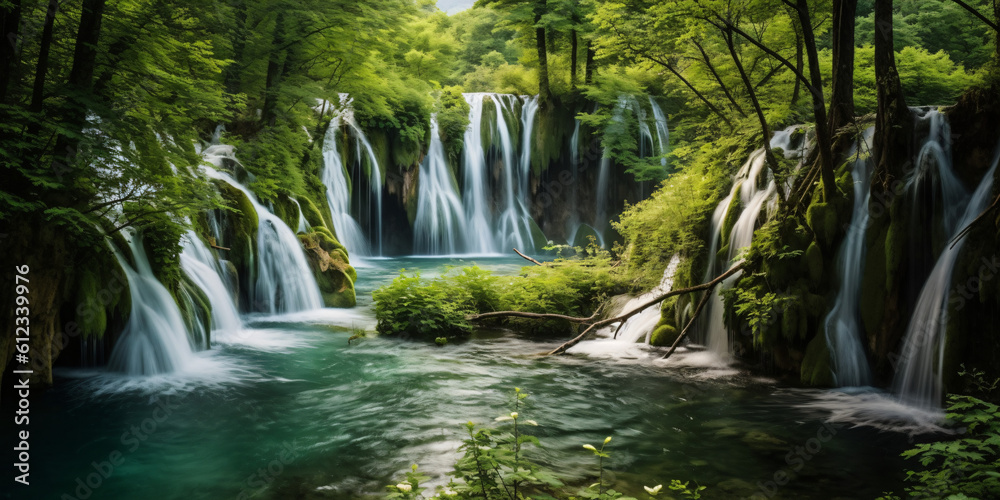 Fototapeta premium Plitvice Lakes National Park 