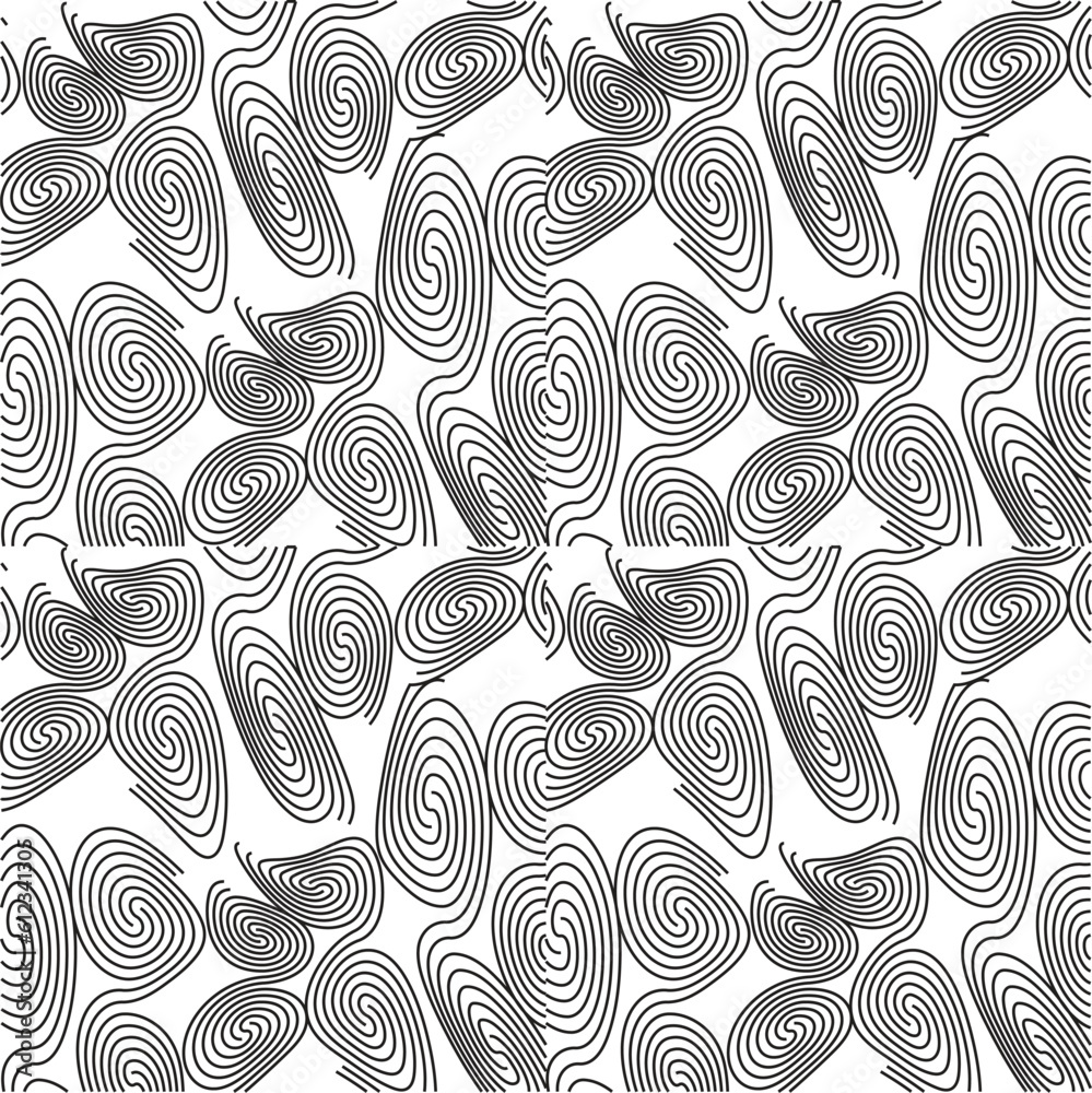 Fototapeta premium monochrome background with square and circle pattern vector design, technology theme, dimensional dotted flow in perspective, big data, nanotechnology.