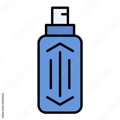 Deodorant Line Color Icon