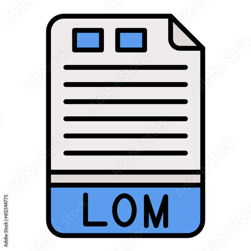 LOM Line Color Icon