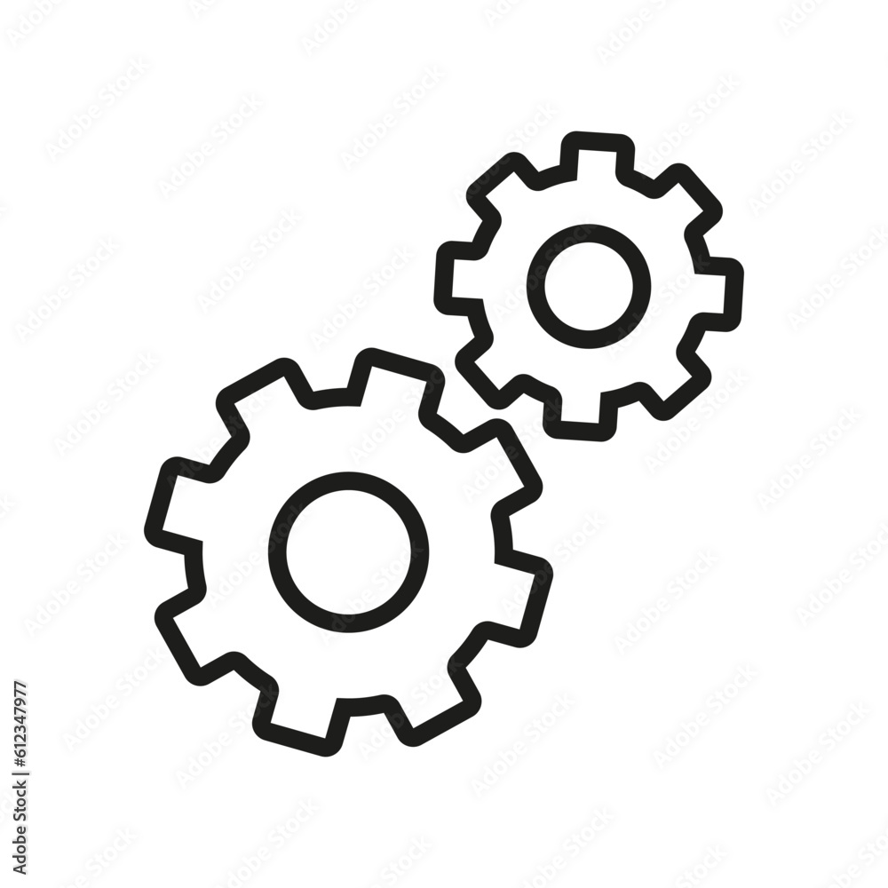 Simple design business icon, Black thin line. Simple design business icon, Black thin line.