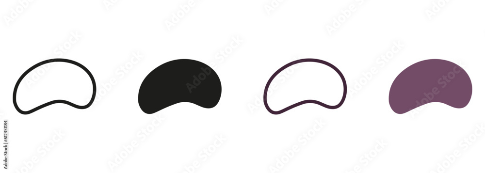 Random Blotch Line and Silhouette Set. Simple Irregular Smooth Black and Color Form. Pebble, Stone, Drop Collection.Organic Abstract Blob Shape. Minimal Fluid. Isolated Vector Illustration Random Blotch Line and Silhouette Set. Simple Irregular Smooth Black and Color Form. Pebble, Stone, Drop Collection.Organic Abstract Blob Shape. Minimal Fluid. Isolated Vector Illustration