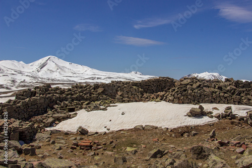 Bronze Age megalithic fortress ruins Shaori in Georgia