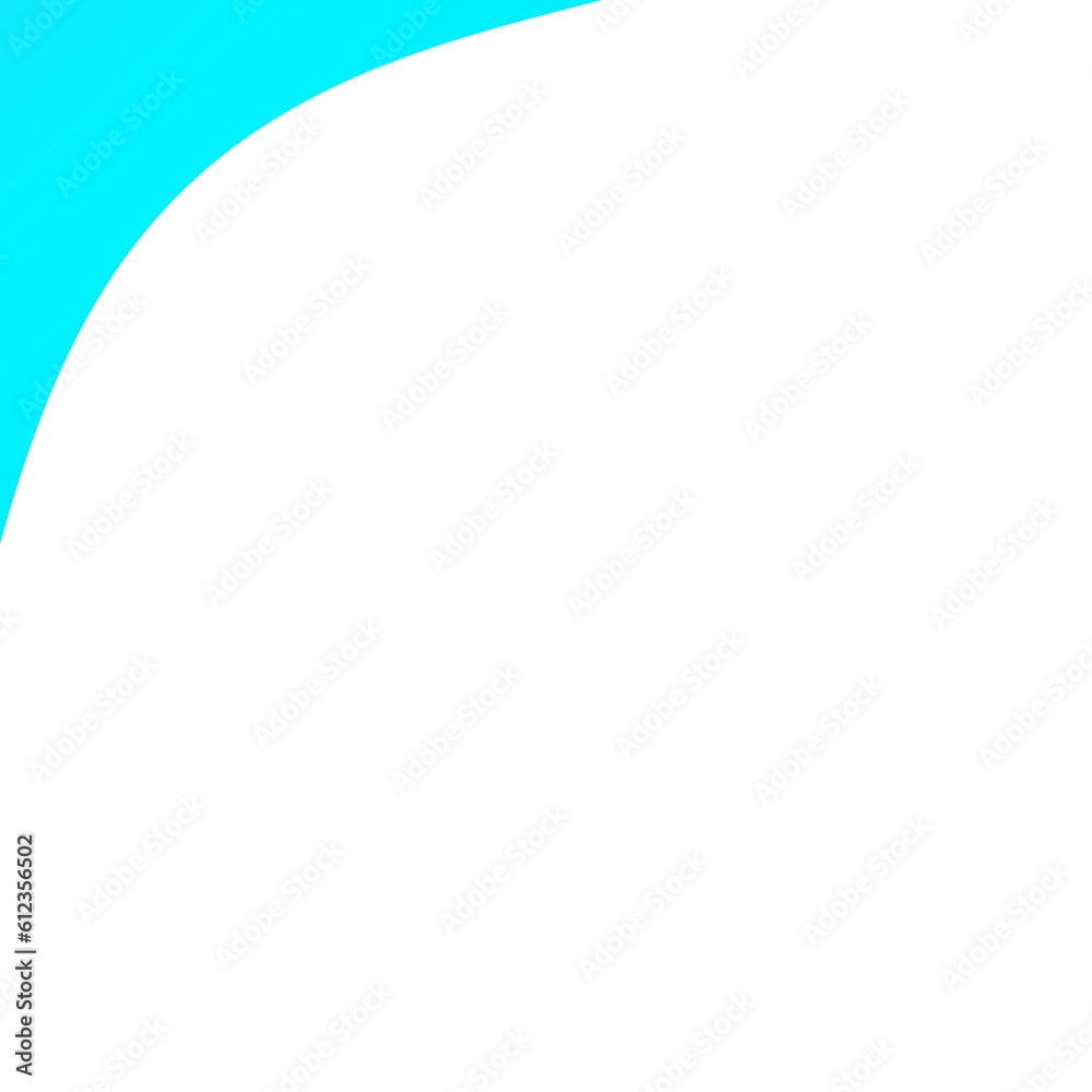 white frame and blue corner white frame and blue corner