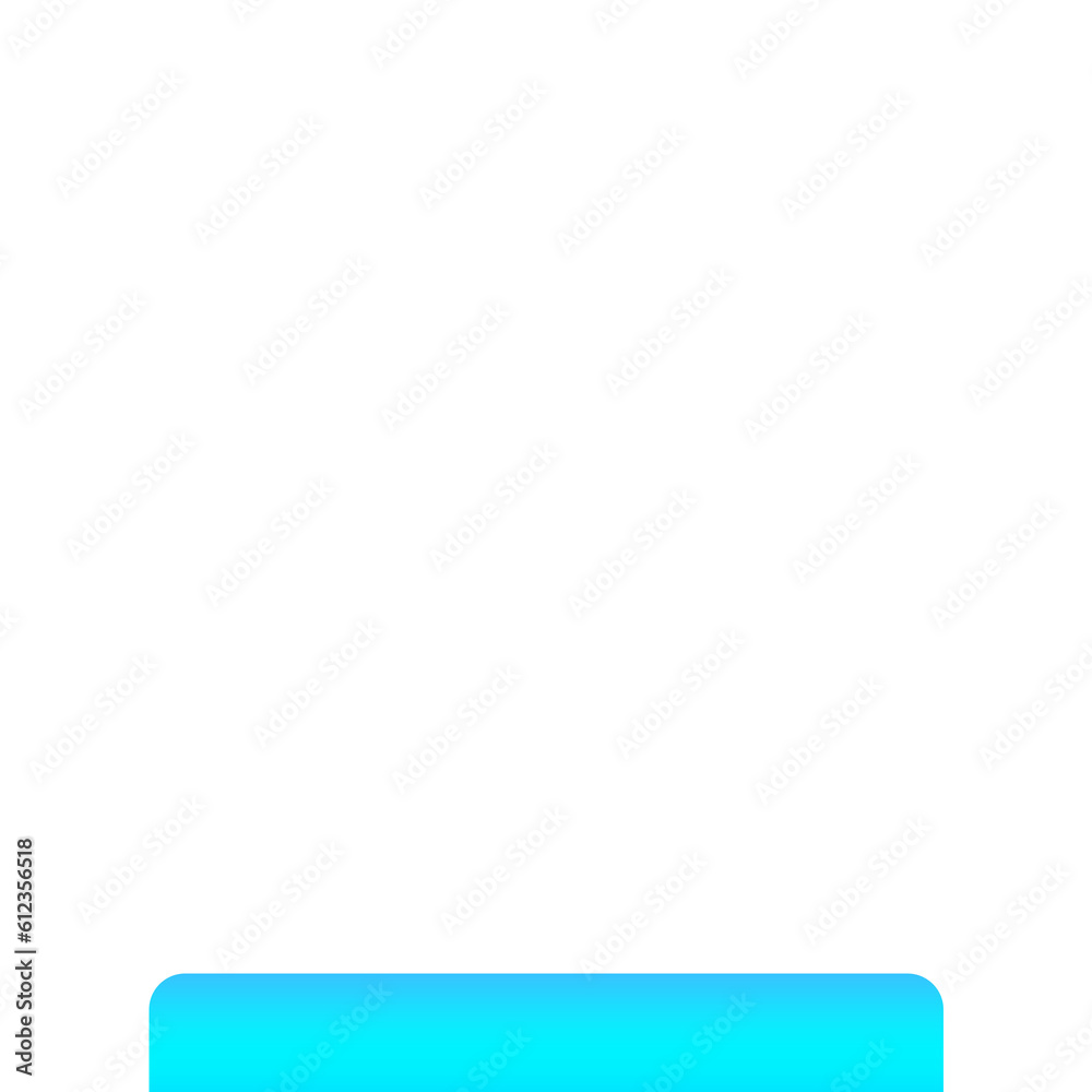 white frame blue banner bottom bar