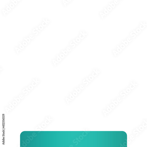 white frame green mint banner bottom bar