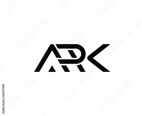  ARK Letter Initial Logo Design Template Vector Illustration
