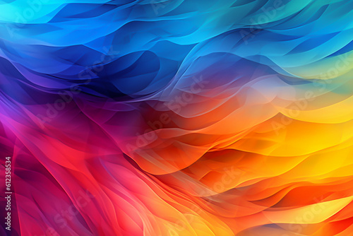 3D rendering abstract colorful gradient background banner or wallpaper  futuristic style