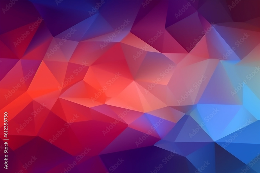 3D rendering abstract colorful visual background banner or wallpaper