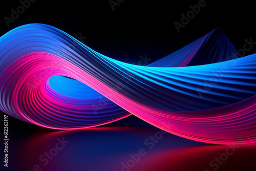 Fototapeta Naklejka Na Ścianę i Meble -  3D rendering abstract colorful background banner or wallpaper, visual graphic element