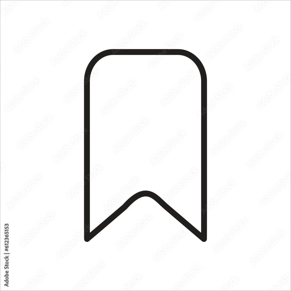 book mark icon vector logo template book mark icon vector logo template