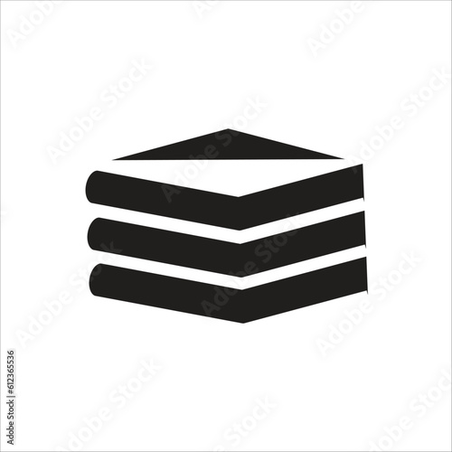 book icon vector logo template