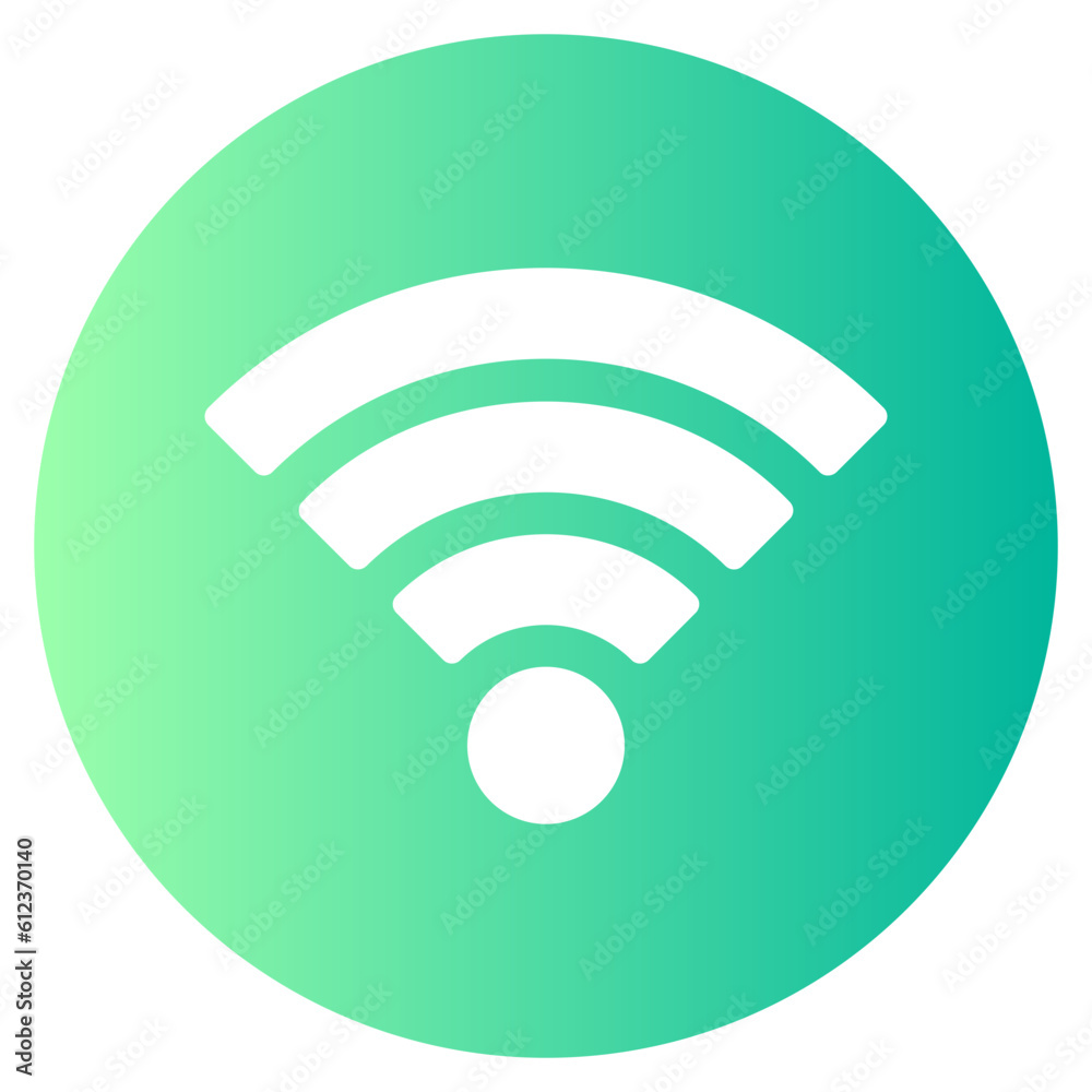 wifi gradient icon wifi gradient icon