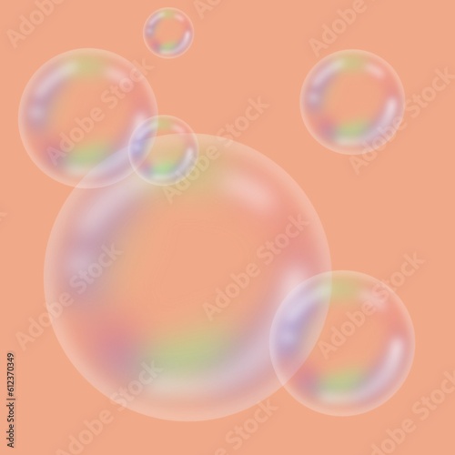 soap bubbles background