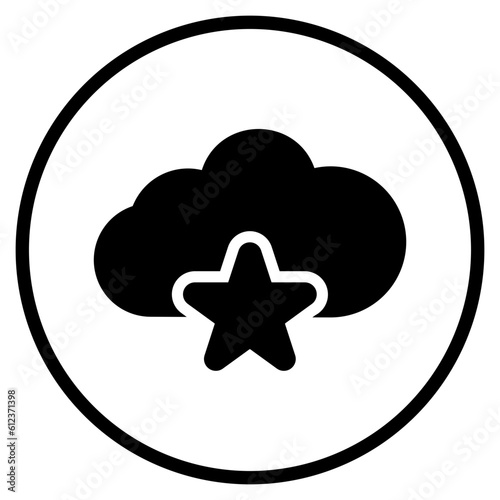 favourite glyph icon