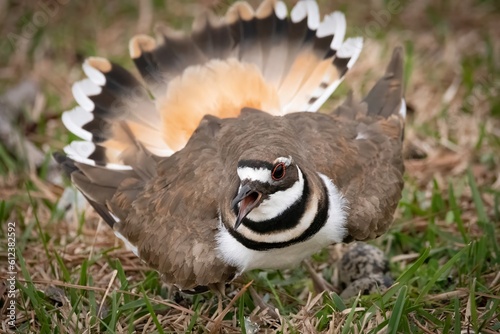 Kildeer protecting its nest
 photo