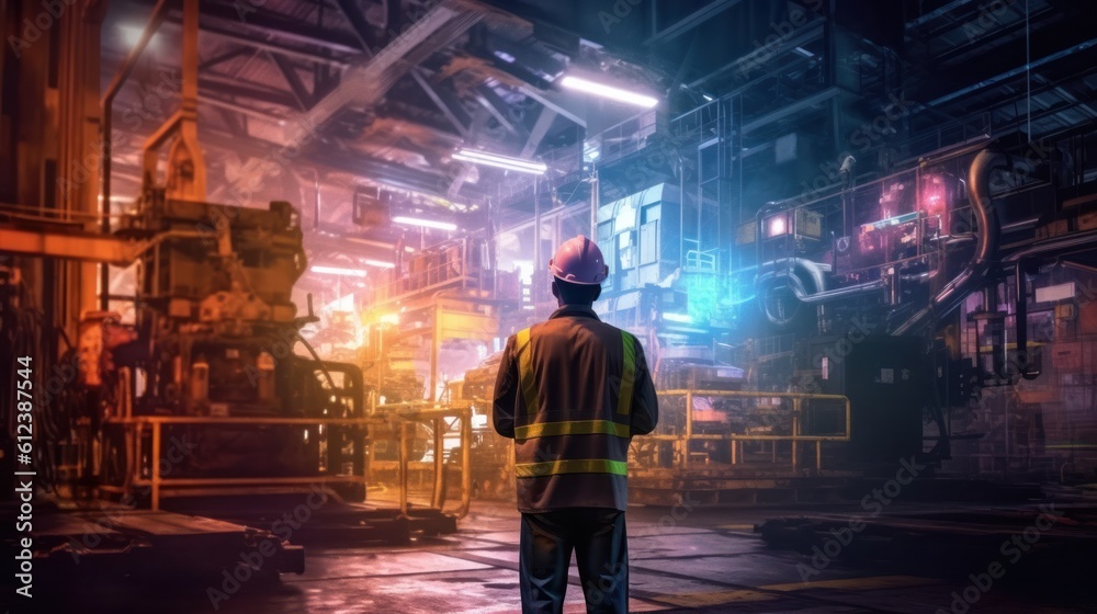 a factory worker Working at a manufacturing line a factory worker Working at a manufacturing line