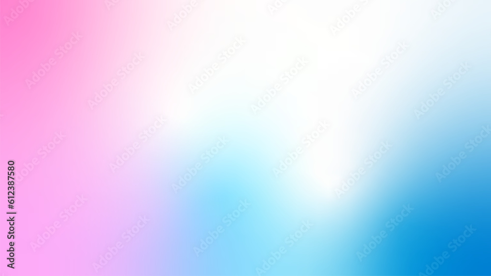 Colorful Bright Blue And Pink Watercolor Abstract Background. Wallpaper. Vector Illustration