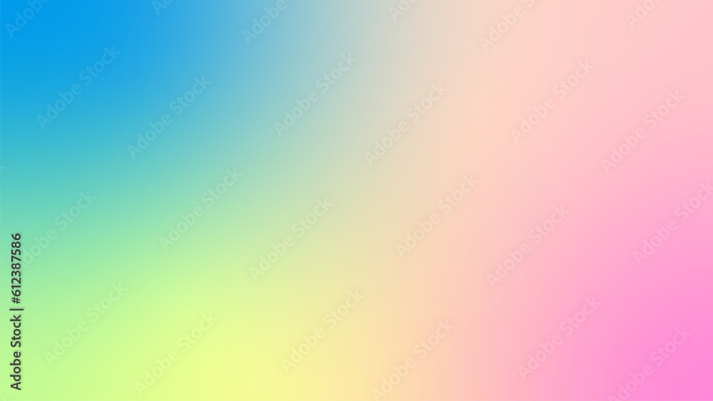 Colorful Gradient Watercolor Abstract Background. Wallpaper. Vector Illustration