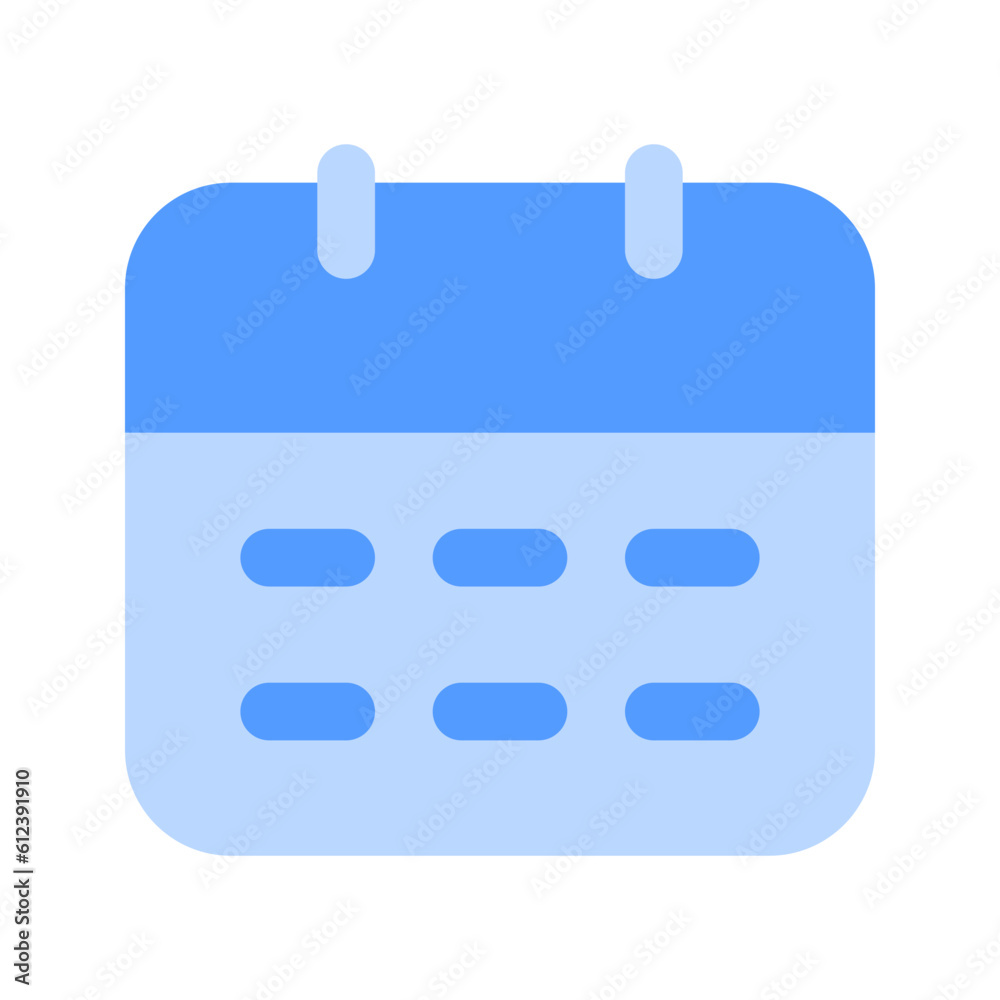 calendar duotone icon