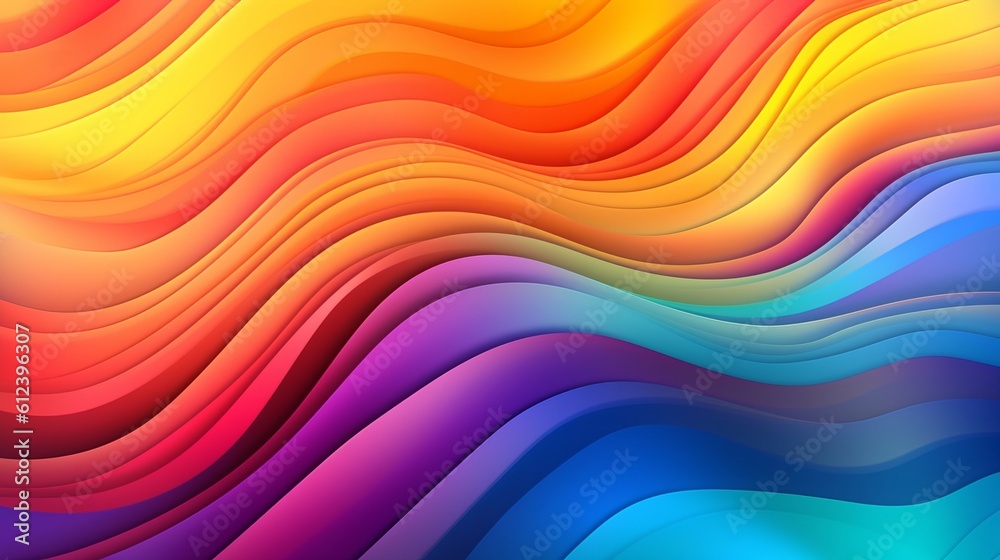 Multicolored Gradient Background: A Spectrum of Vibrant Colors