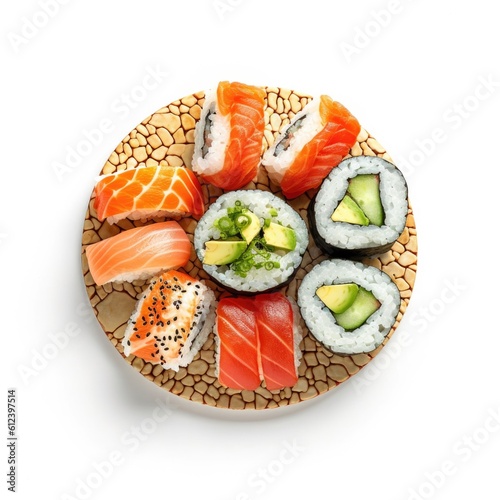 Sushi Isolated on a White B...
