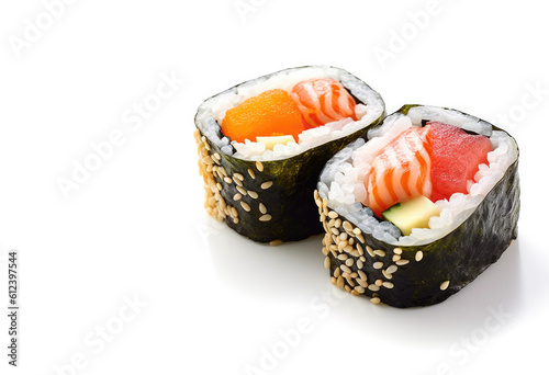 Sushi Isolated on a White B...
