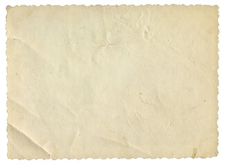 Retro photo paper texture. Old antique sheet paper texture. Announcement board. Recycle vintage paper background. Aged and yellowed wallpaper.