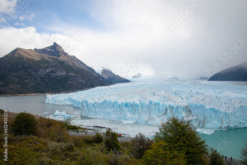 The Perito Moreno Glacier is a glacier located in a National Park in Argentina declared a World Heritage Site by UNESCO