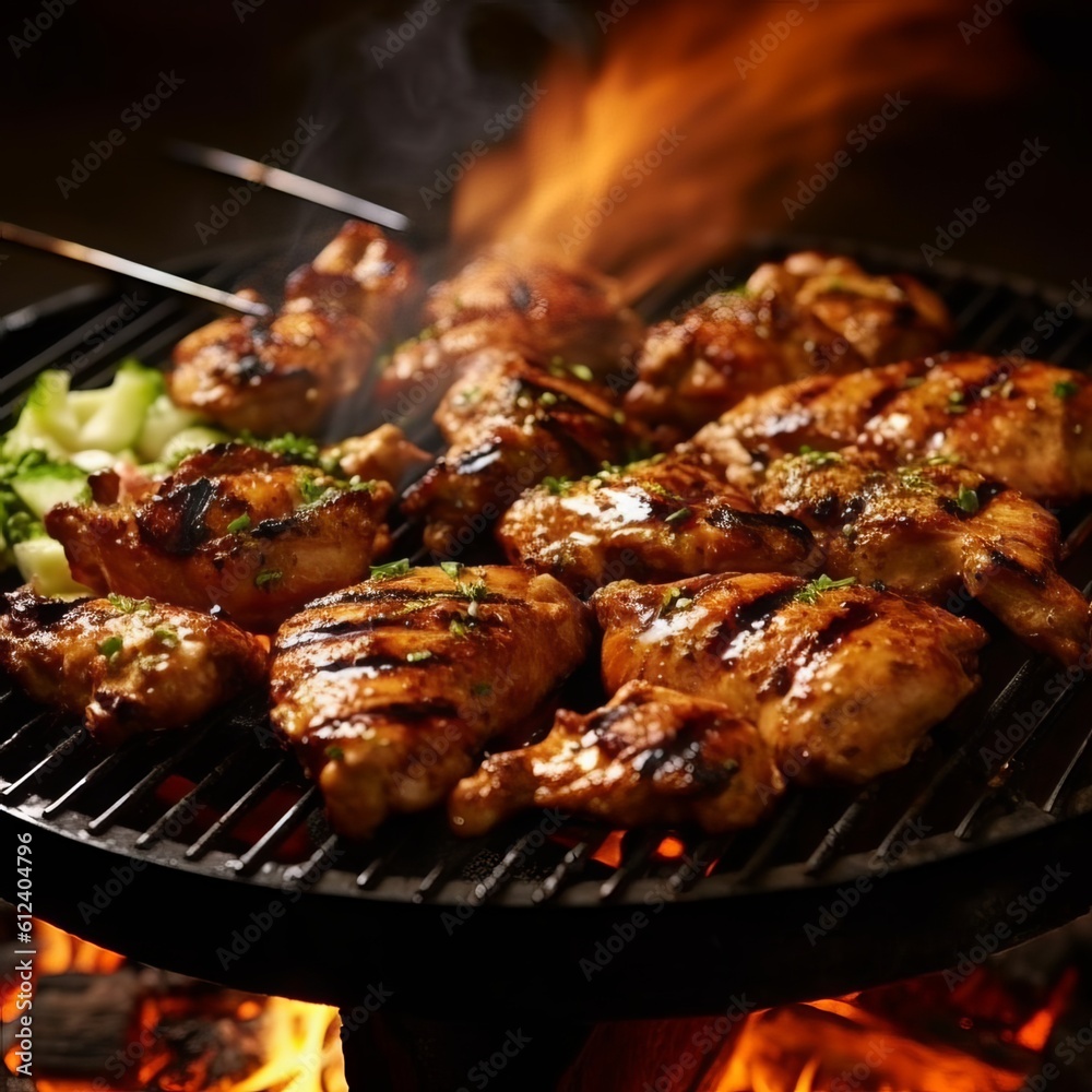 Mouthwatering Grilled Chicken: Irresistible Sizzle and Flavor