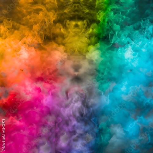 Colorful smoky background
