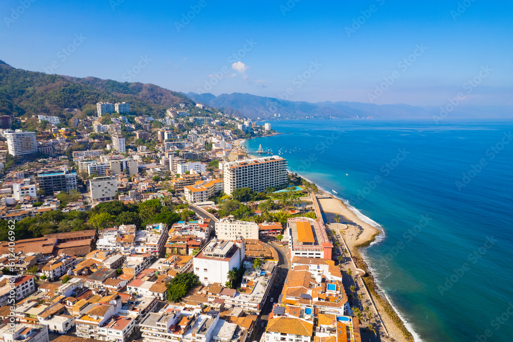 The best view of the Puerto Vallarta in the morning